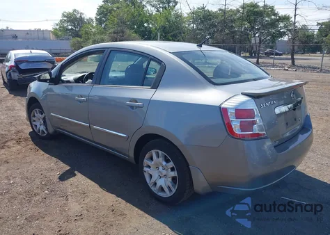 2012 Nissan Sentra 2.0 S from USA, damaged, VIN 3N1AB6APXCL744700